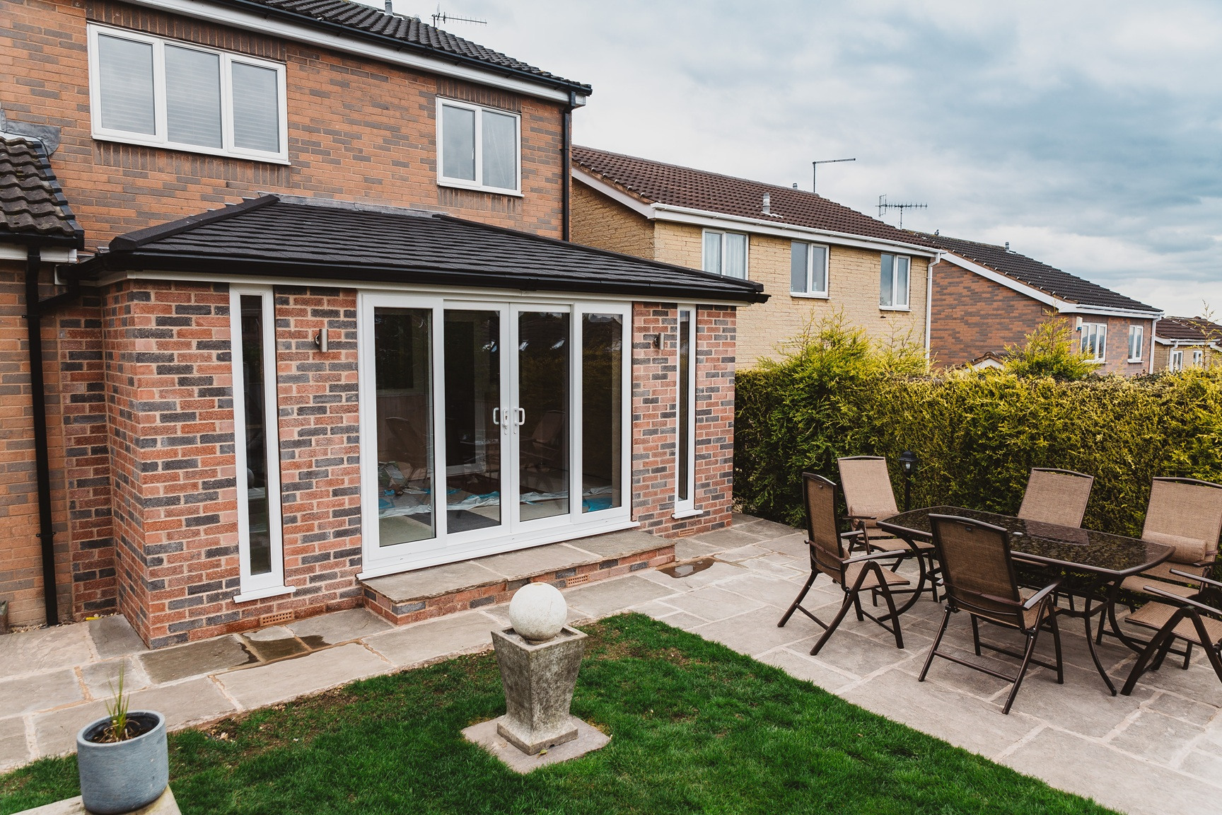 Extension with Sliding Patio Doors