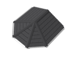 Victorian solid roof