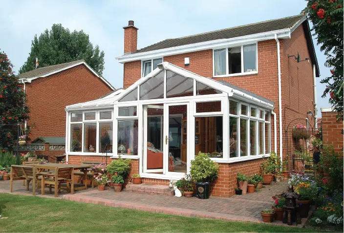 Glass roof conservaotry